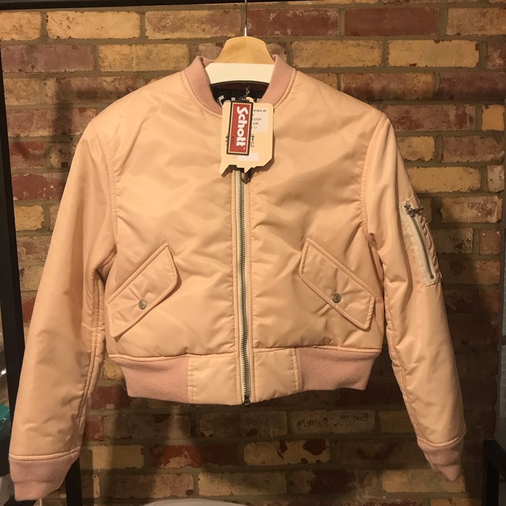 Schott NYC Bomber Jacket Size Small NWT